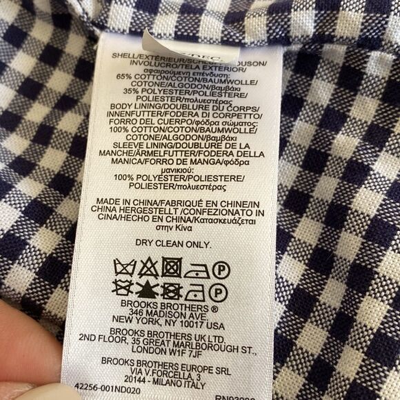 Brooks Brothers Girls Double Breasted Trench Coat - Picture 8 of 13